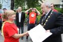 Kubínom prechádzali cyklisti Via Magna Kubínom prechádzali cyklisti Via Magna