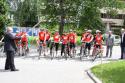 Kubínom prechádzali cyklisti Via Magna Kubínom prechádzali cyklisti Via Magna